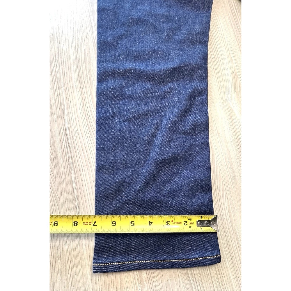 Levi's Premium Wedgie High Rise Light Wash W28 L26 Button Fly fringe pocket - Picture 4 of 12